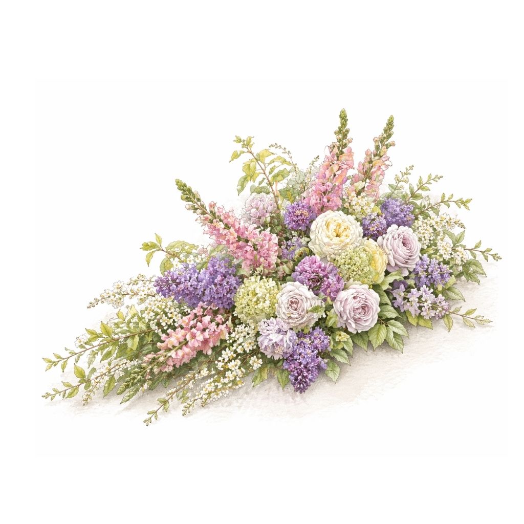 Compositions florales dernier hommage Bordeaux Bruges - fleurie studio floral